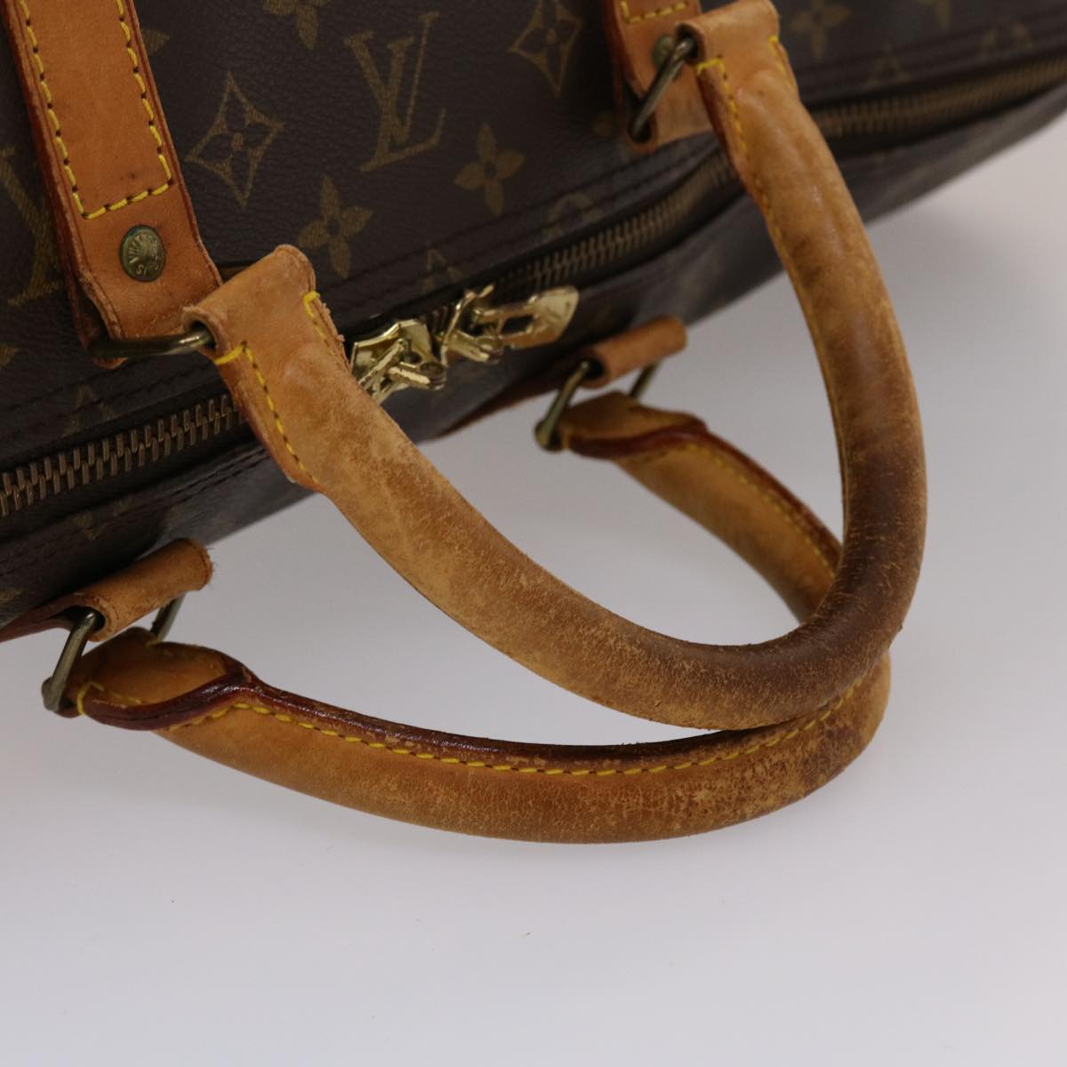 LOUIS VUITTON Monogram Keepall 55 Boston Bag M41424 LV ki3066