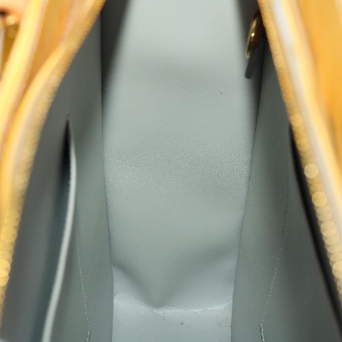 LOUIS VUITTON Monogram Vernis Columbus Tote Bag Gris M91028 LV ki3067