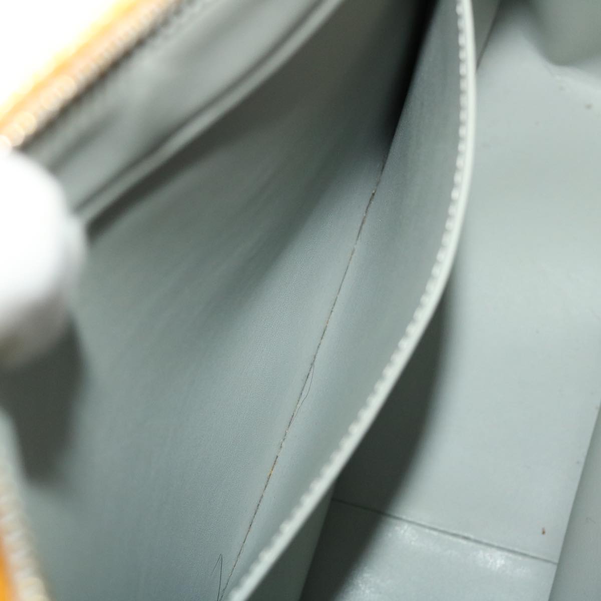 LOUIS VUITTON Monogram Vernis Columbus Tote Bag Gris M91028 LV ki3067