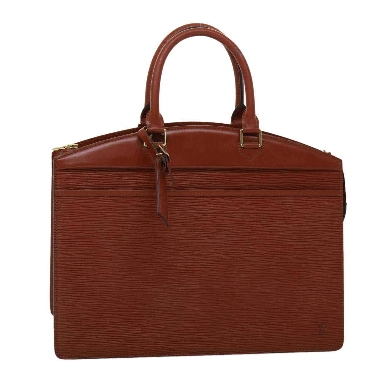 LOUIS VUITTON Epi Riviera Hand Bag Brown M48183 LV ki3069