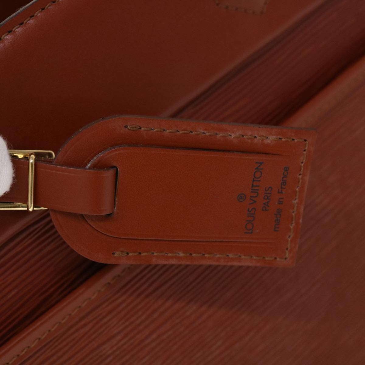 LOUIS VUITTON Epi Riviera Hand Bag Brown M48183 LV ki3069