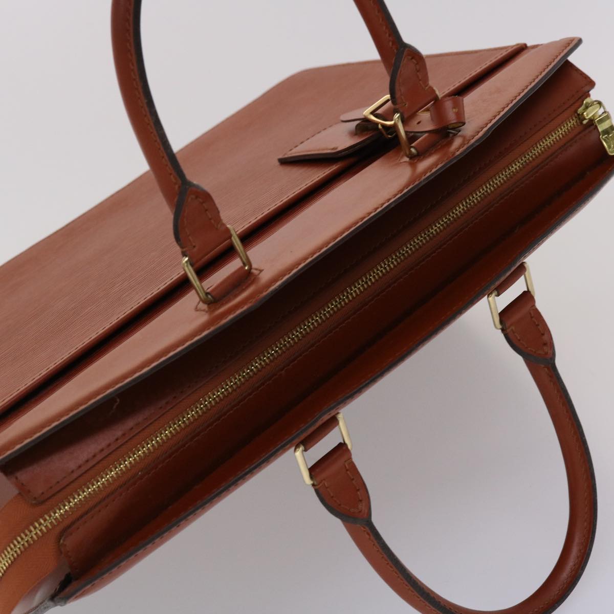 LOUIS VUITTON Epi Riviera Hand Bag Brown M48183 LV ki3069