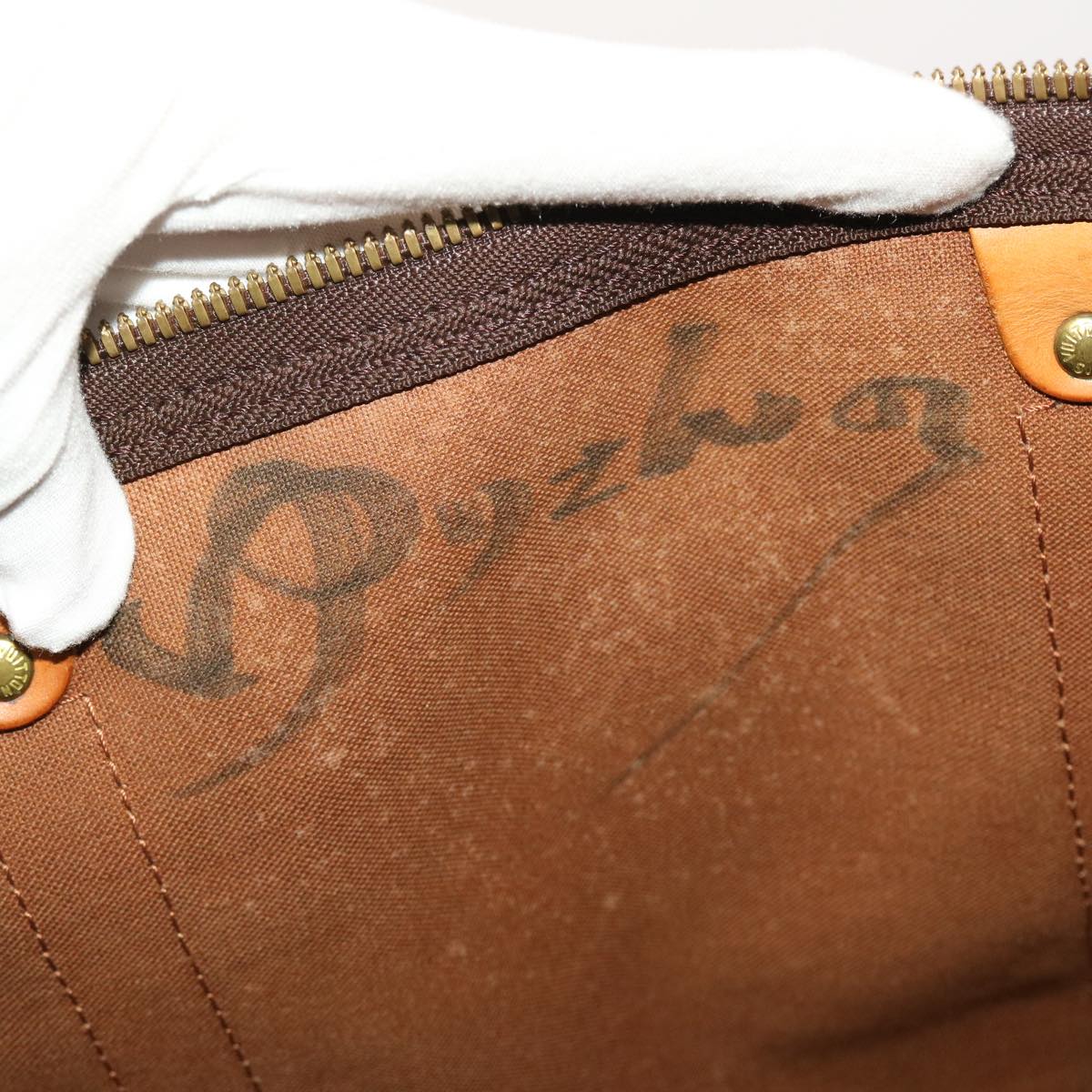 LOUIS VUITTON Monogram Keepall 60 Boston Bag M41422 LV ki3075