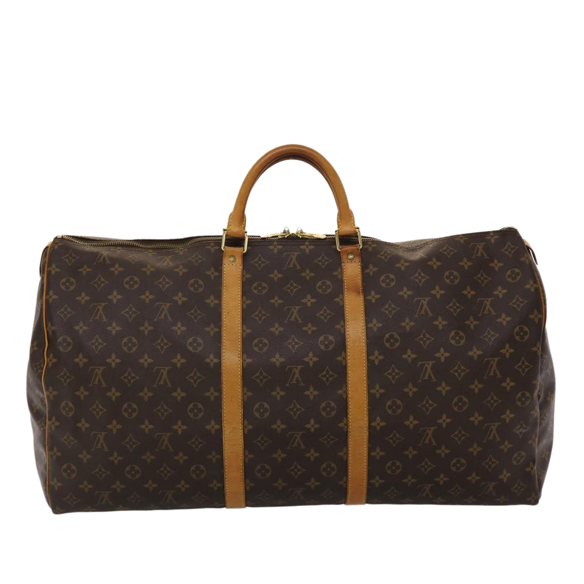 LOUIS VUITTON Monogram Keepall 60 Boston Bag M41422 LV ki3075