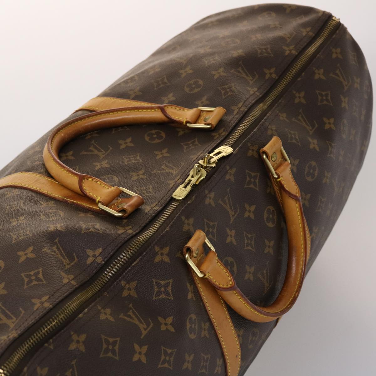 LOUIS VUITTON Monogram Keepall 60 Boston Bag M41422 LV ki3075
