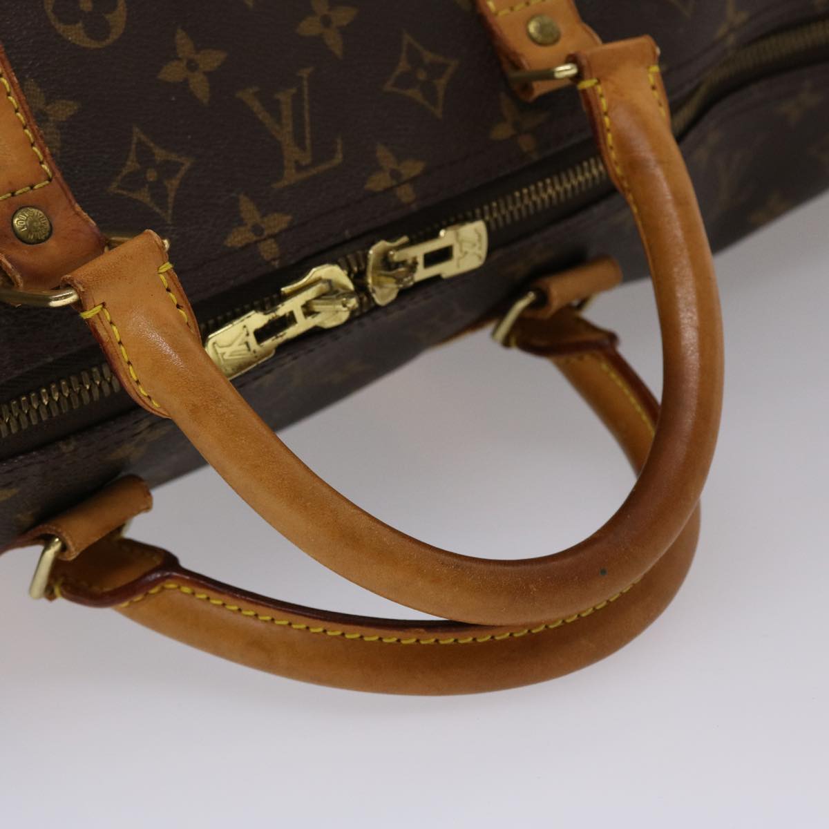 LOUIS VUITTON Monogram Keepall 60 Boston Bag M41422 LV ki3075