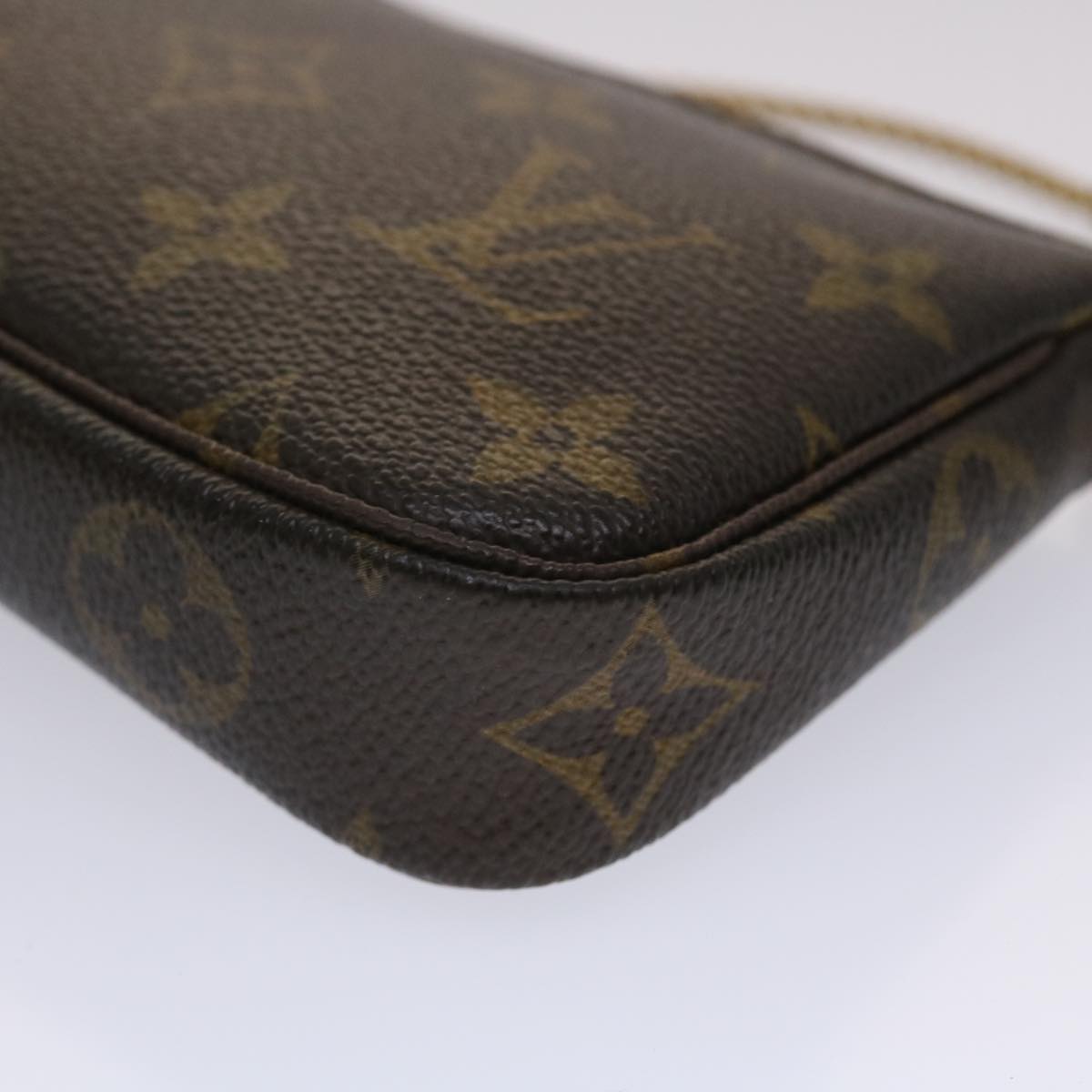 LOUIS VUITTON Monogram T&B Mini Pochette Accessoires Pouch M60153 LV ki3079