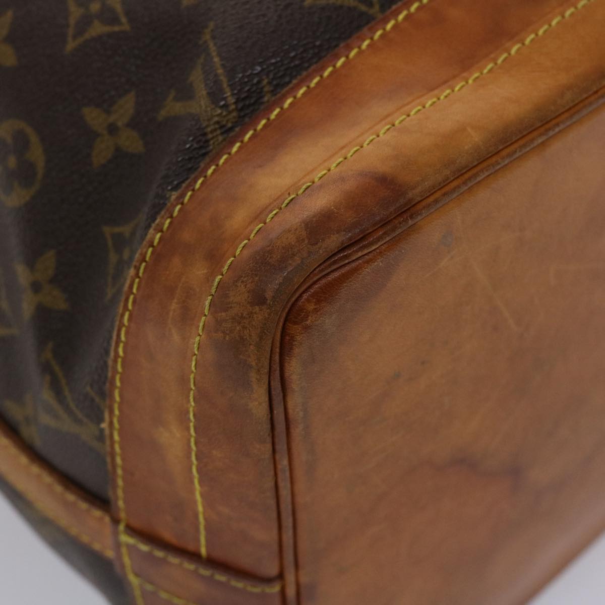 LOUIS VUITTON Monogram Noe Shoulder Bag M42224 LV ki3084