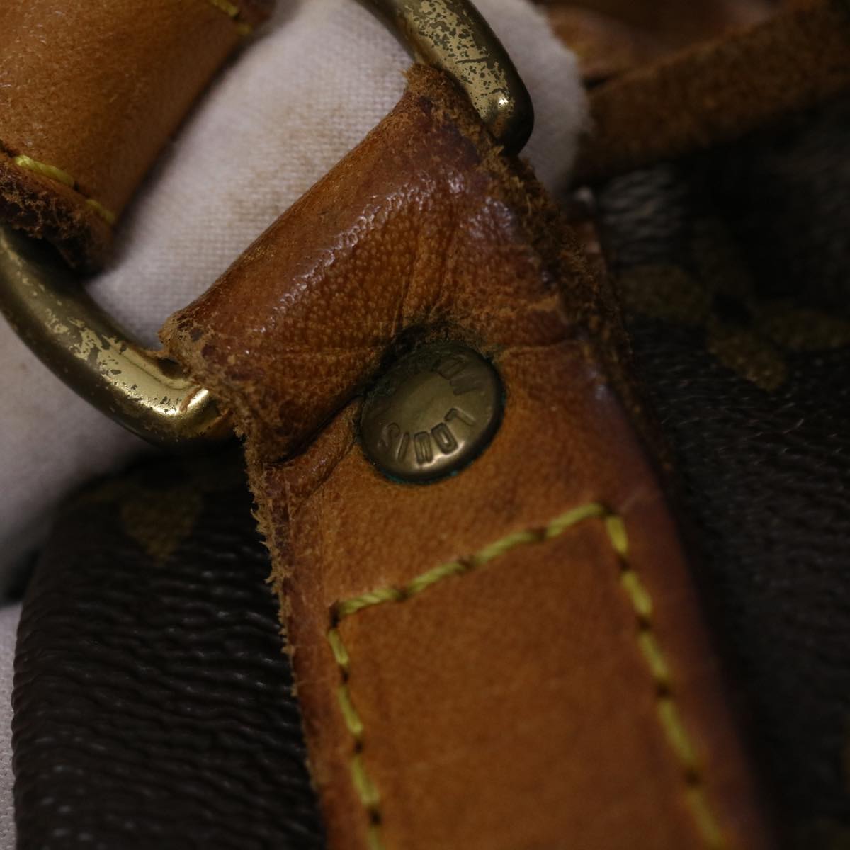LOUIS VUITTON Monogram Noe Shoulder Bag M42224 LV ki3084