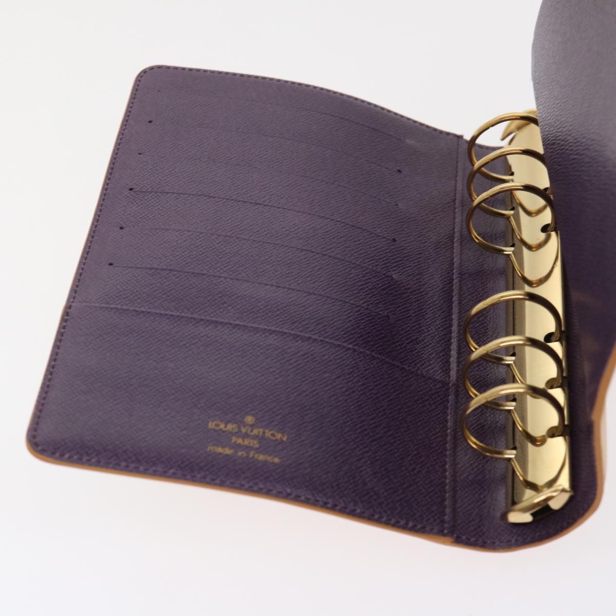 LOUIS VUITTON Epi Agenda MM Day Planner Cover Yellow R20049 LV ki3087