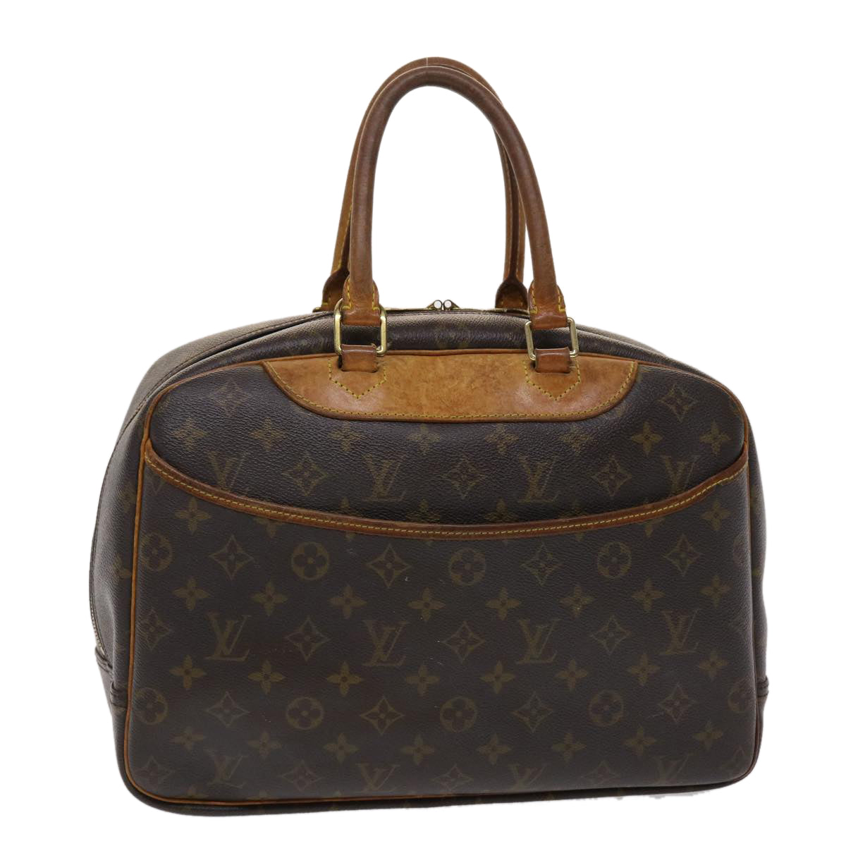 LOUIS VUITTON Monogram Deauville Hand Bag M47270 LV ki3098