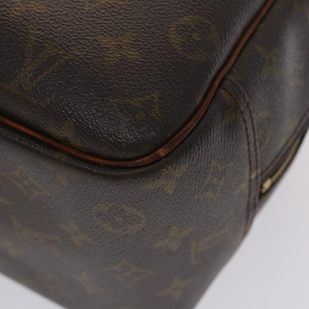 LOUIS VUITTON Monogram Deauville Hand Bag M47270 LV ki3098