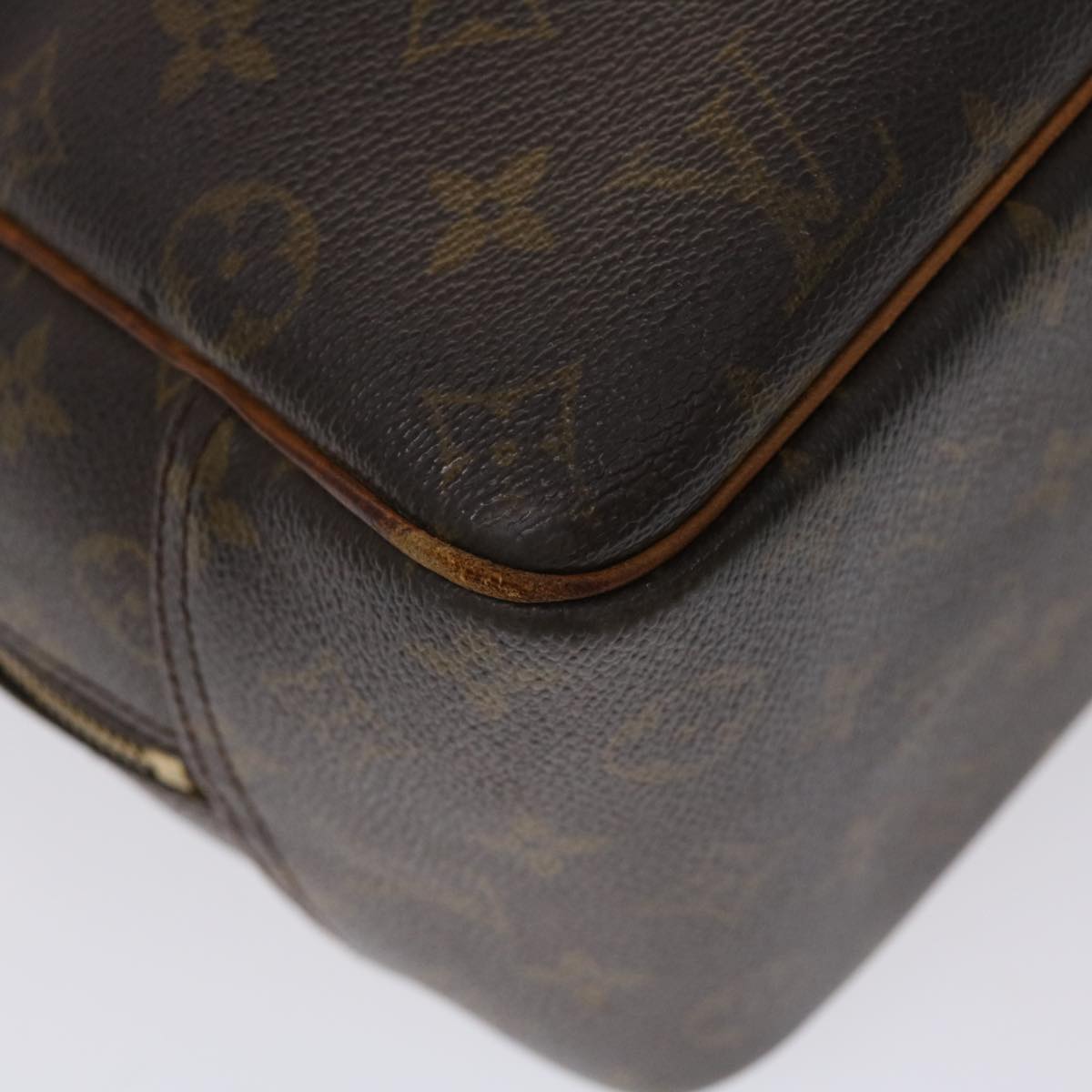 LOUIS VUITTON Monogram Deauville Hand Bag M47270 LV ki3098