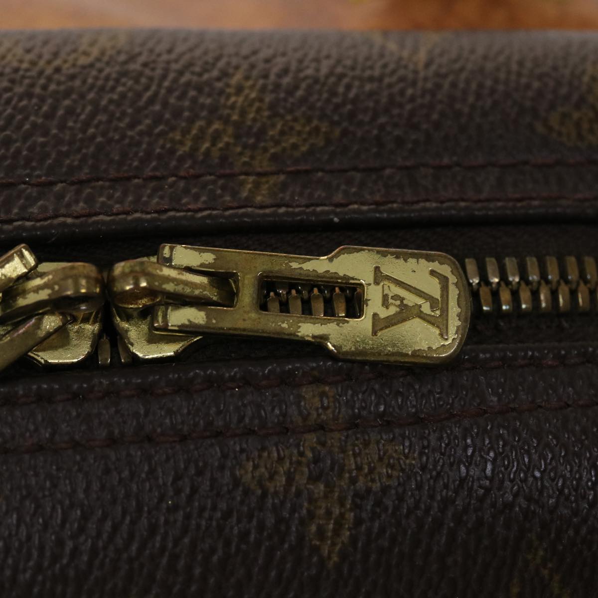 LOUIS VUITTON Monogram Deauville Hand Bag M47270 LV ki3098