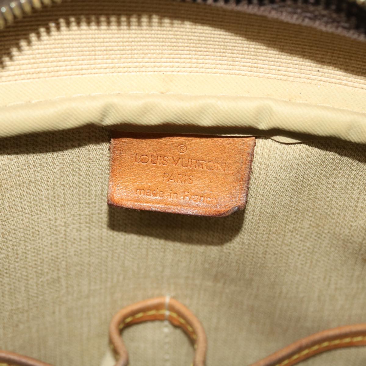 LOUIS VUITTON Monogram Deauville Hand Bag M47270 LV ki3098