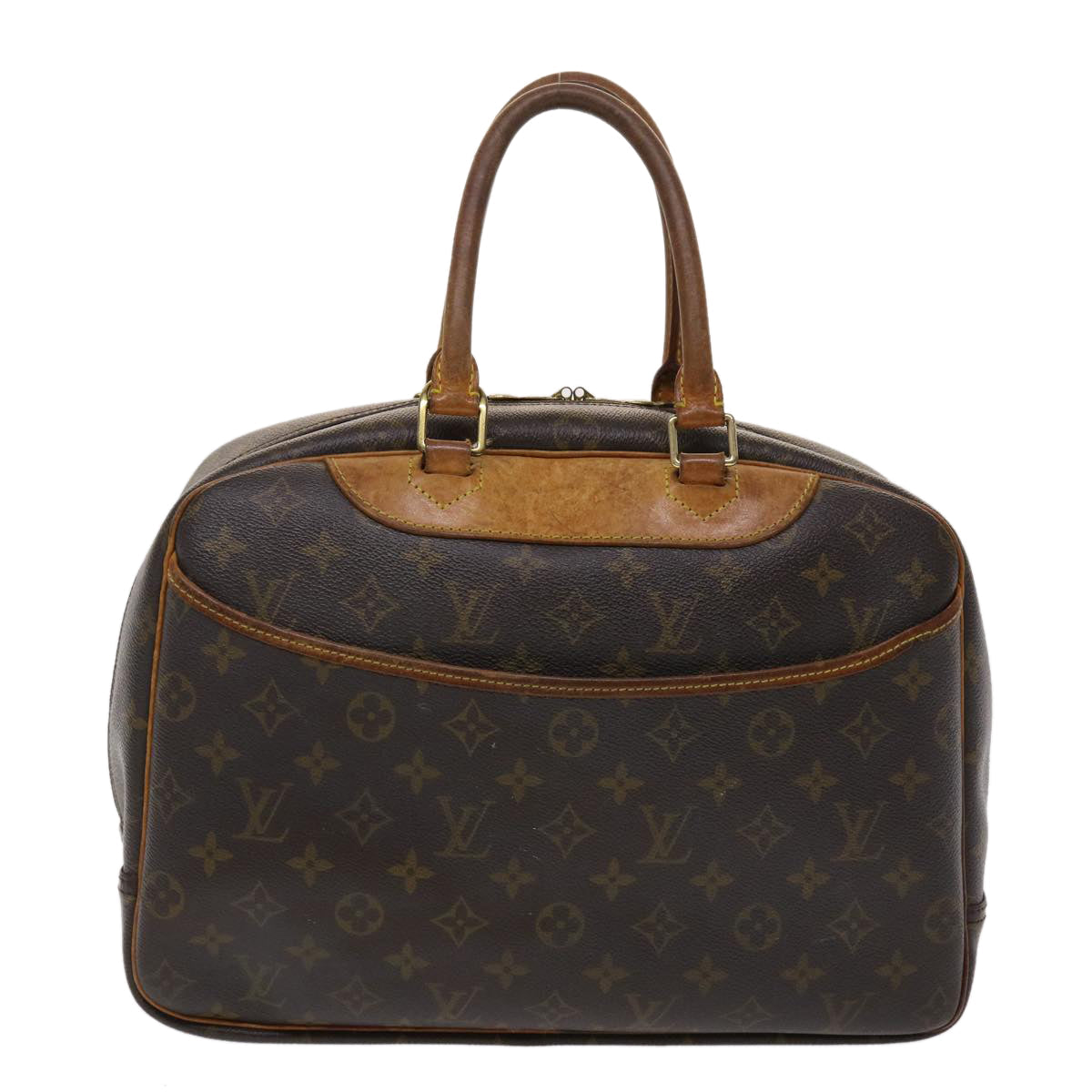 LOUIS VUITTON Monogram Deauville Hand Bag M47270 LV ki3098