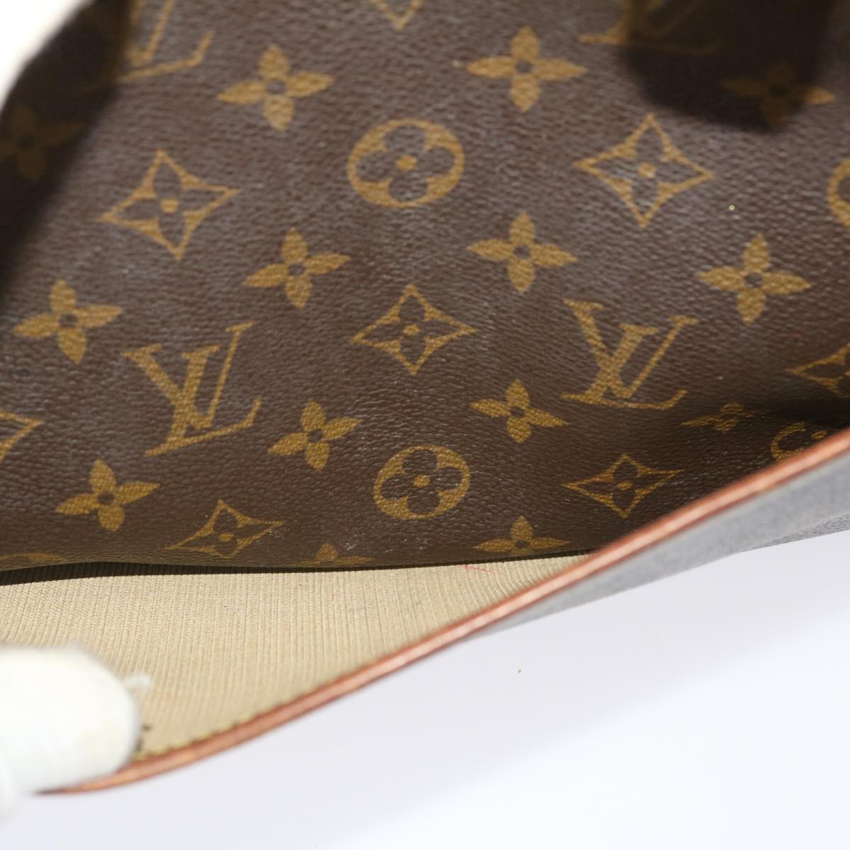 LOUIS VUITTON Monogram Deauville Hand Bag M47270 LV ki3098
