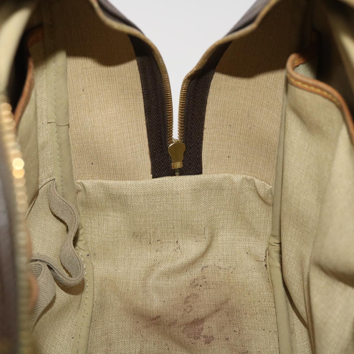 LOUIS VUITTON Monogram Deauville Hand Bag M47270 LV ki3098