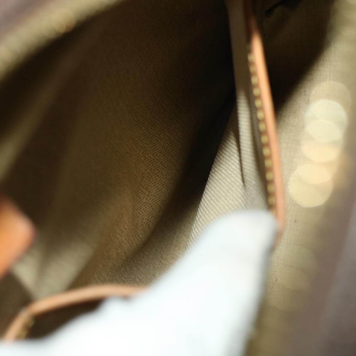 LOUIS VUITTON Monogram Deauville Hand Bag M47270 LV ki3098