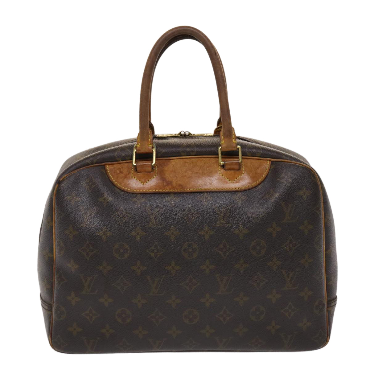 LOUIS VUITTON Monogram Deauville Hand Bag M47270 LV ki3098