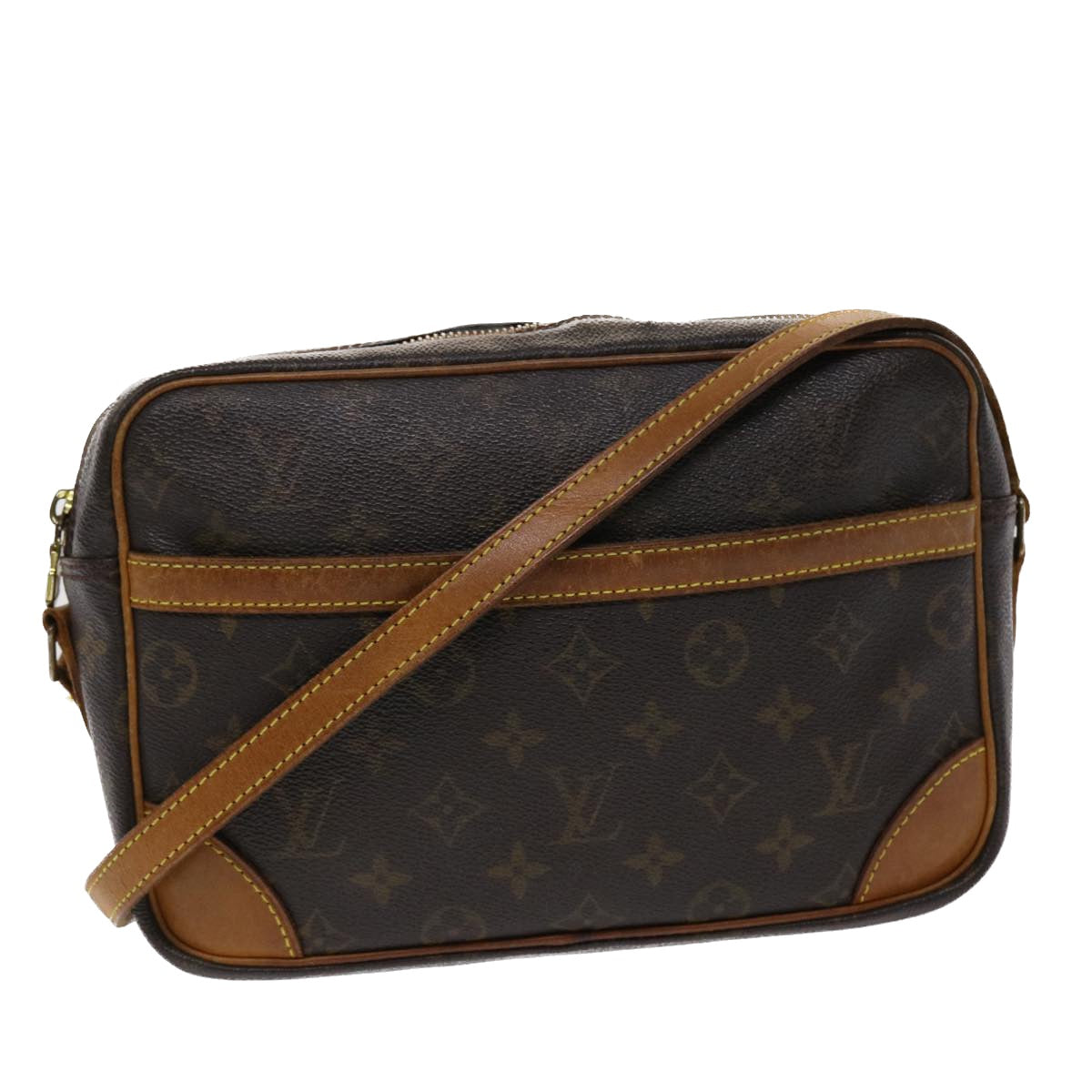 LOUIS VUITTON Monogram Trocadero 27 Shoulder Bag M51274 LV ki3101