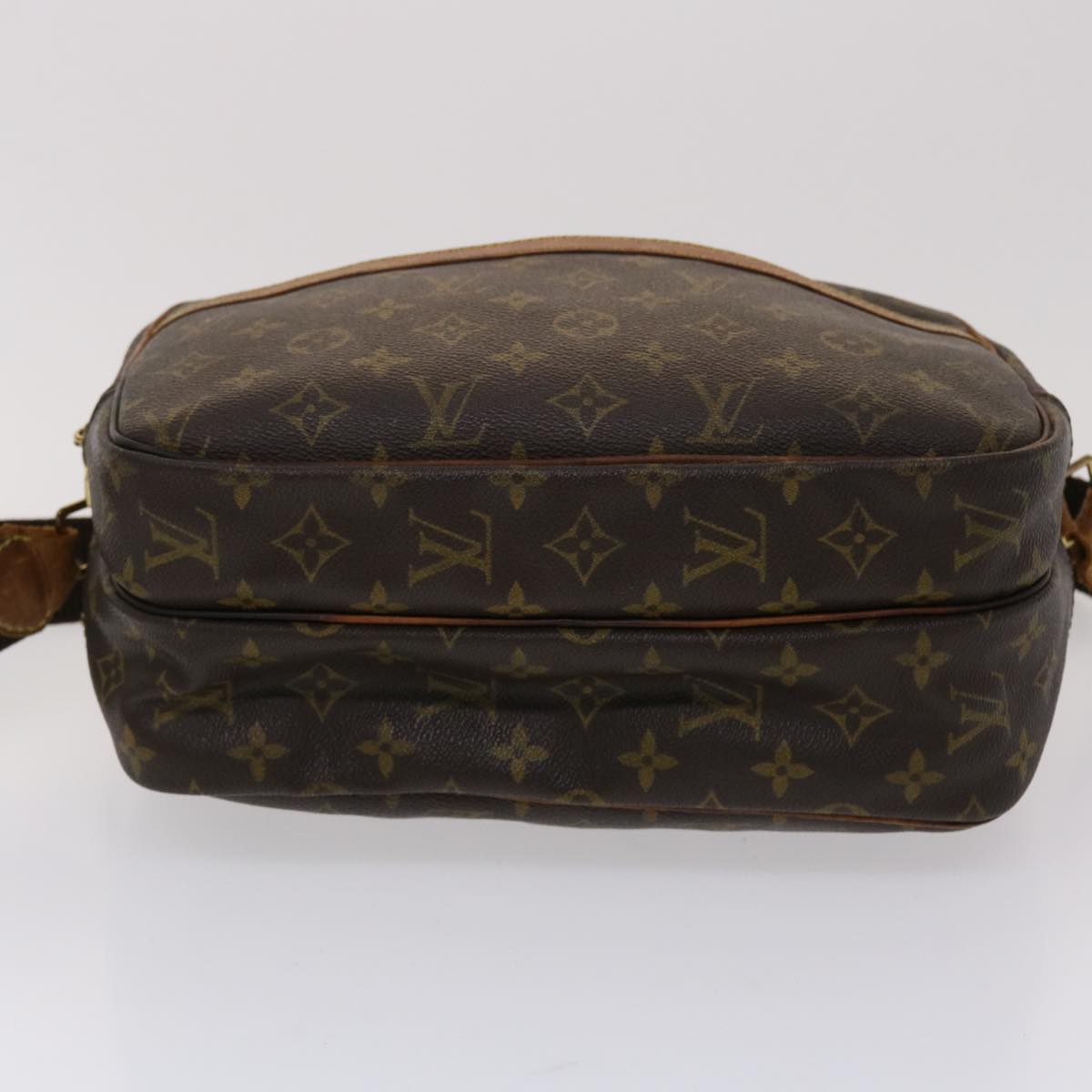 LOUIS VUITTON Monogram Reporter PM Shoulder Bag M45254 LV ki3102