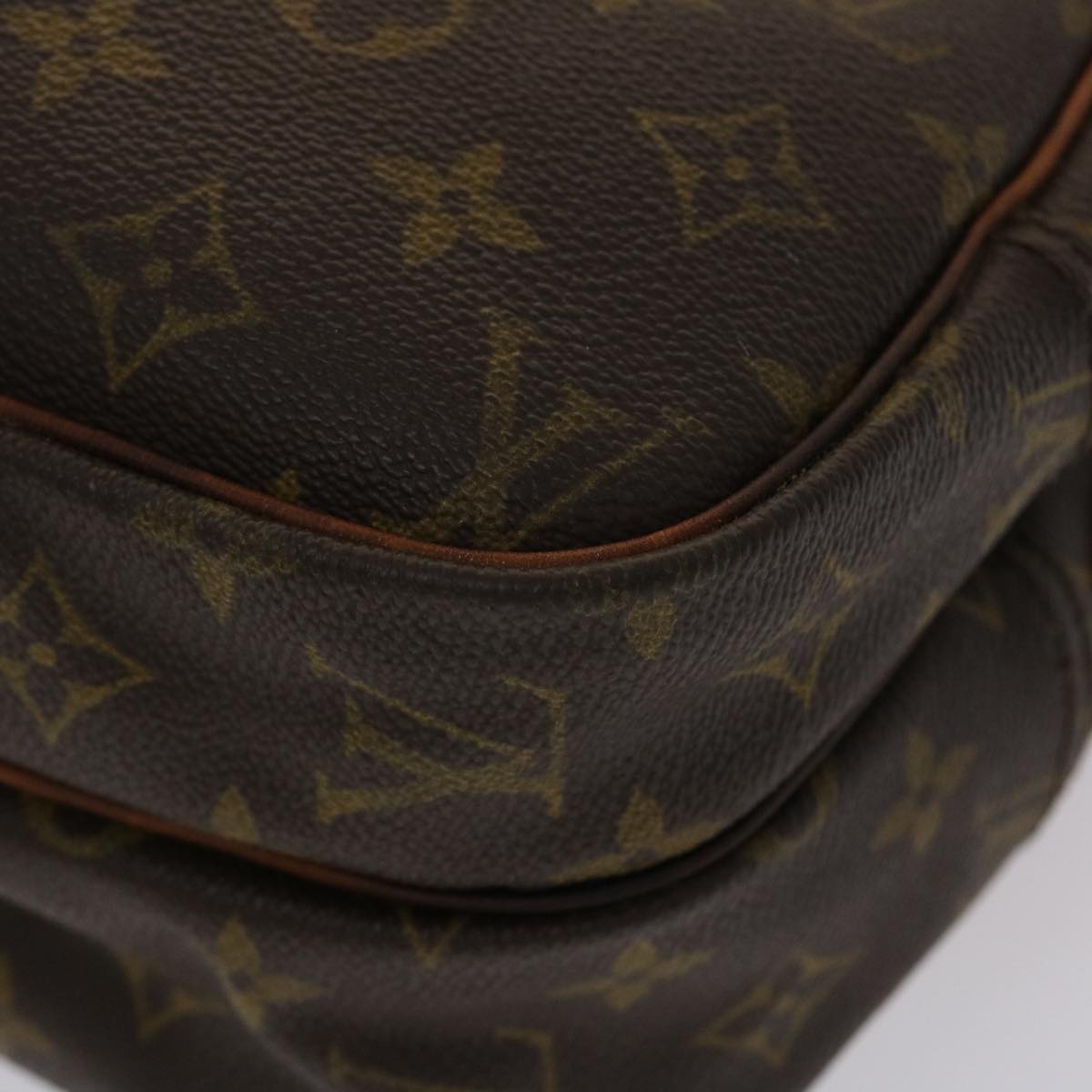 LOUIS VUITTON Monogram Reporter PM Shoulder Bag M45254 LV ki3102