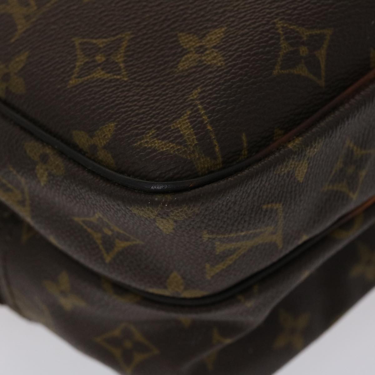 LOUIS VUITTON Monogram Reporter PM Shoulder Bag M45254 LV ki3102