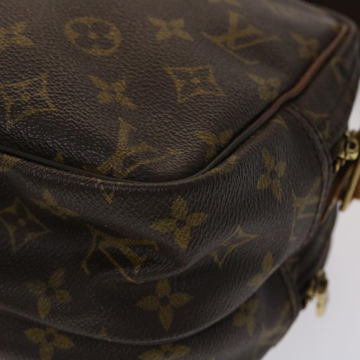 LOUIS VUITTON Monogram Reporter PM Shoulder Bag M45254 LV ki3102