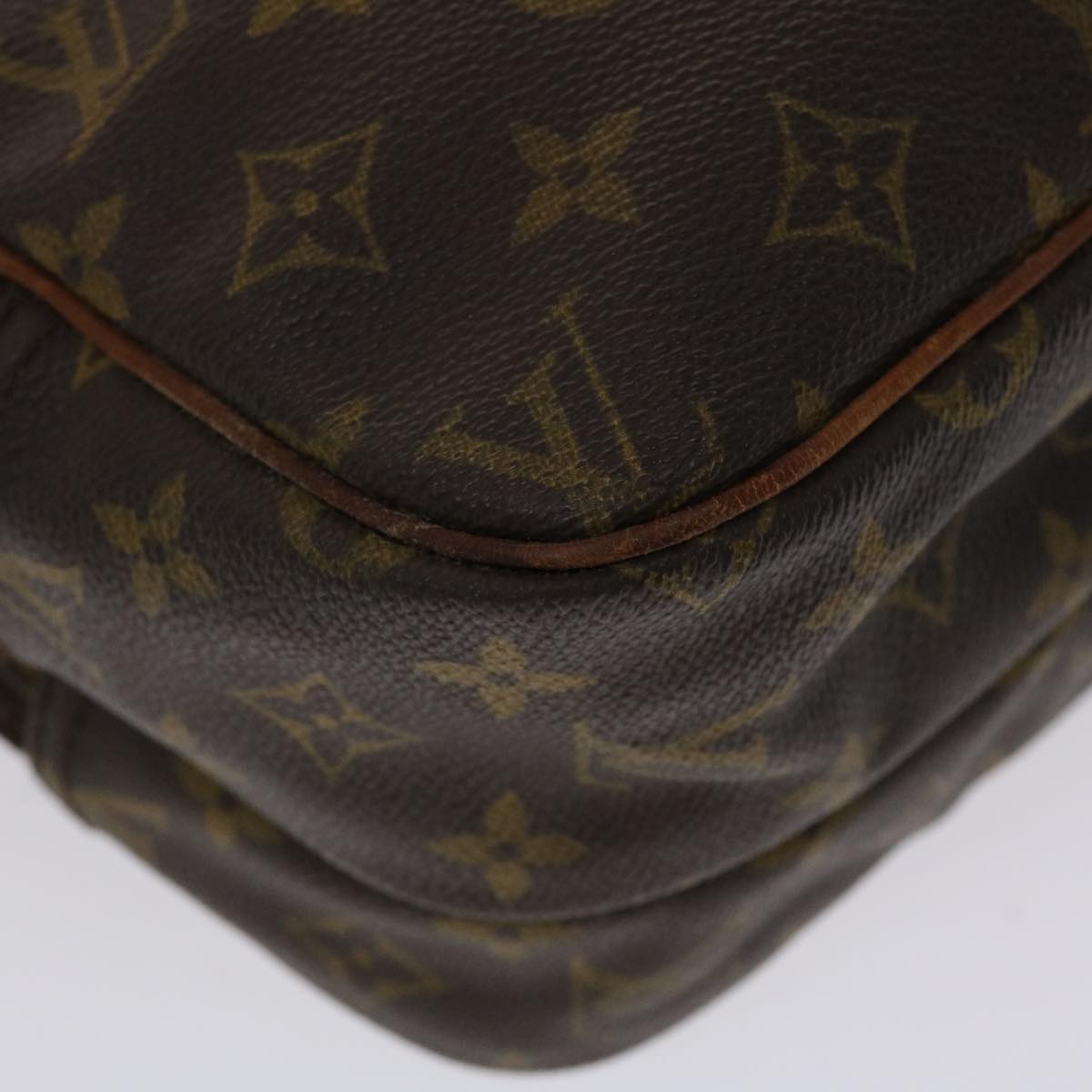 LOUIS VUITTON Monogram Reporter PM Shoulder Bag M45254 LV ki3102