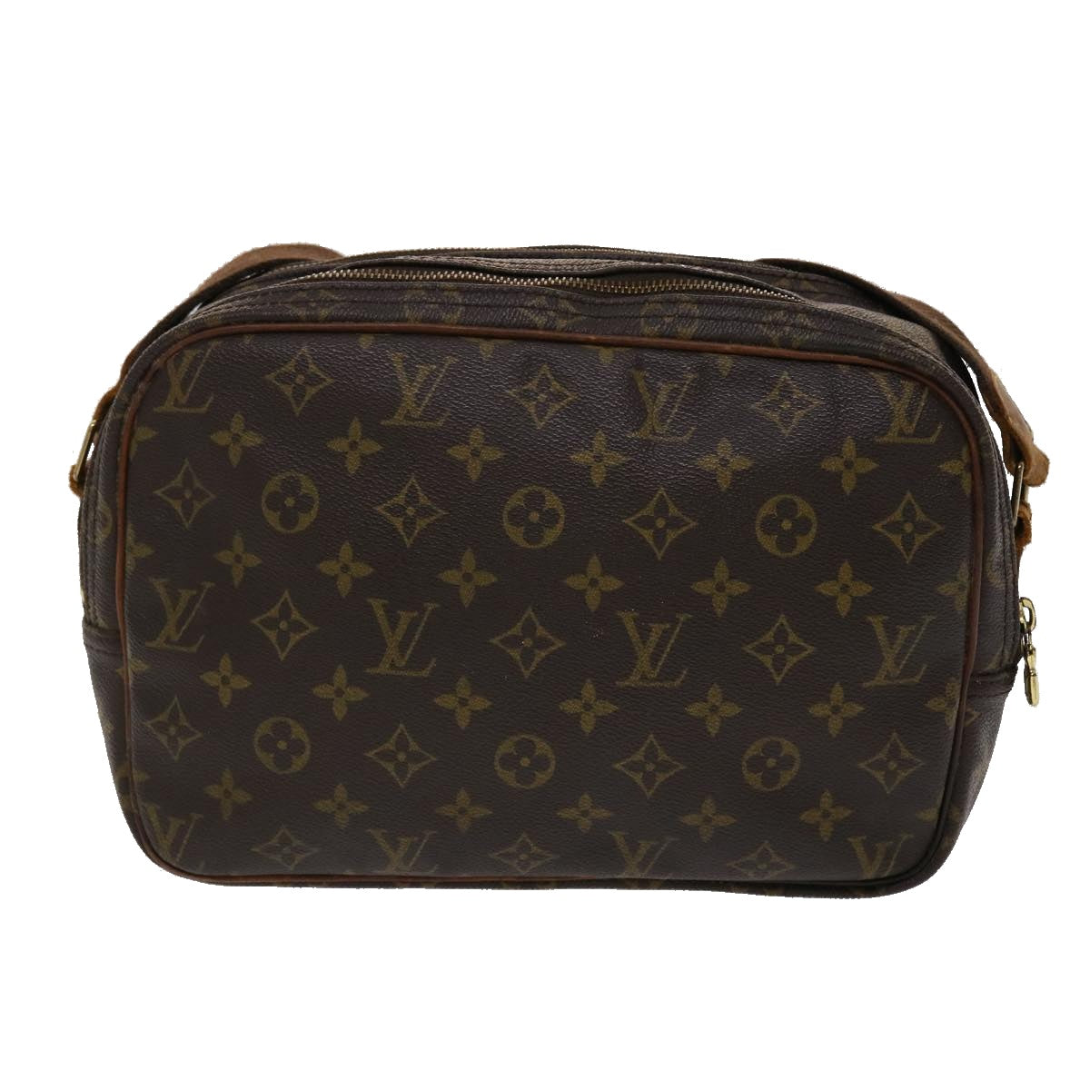 LOUIS VUITTON Monogram Reporter PM Shoulder Bag M45254 LV ki3102