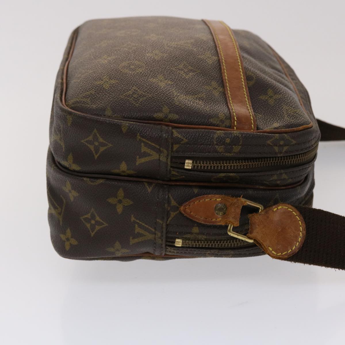 LOUIS VUITTON Monogram Reporter PM Shoulder Bag M45254 LV ki3102