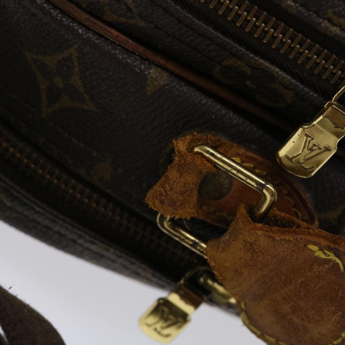 LOUIS VUITTON Monogram Reporter PM Shoulder Bag M45254 LV ki3102