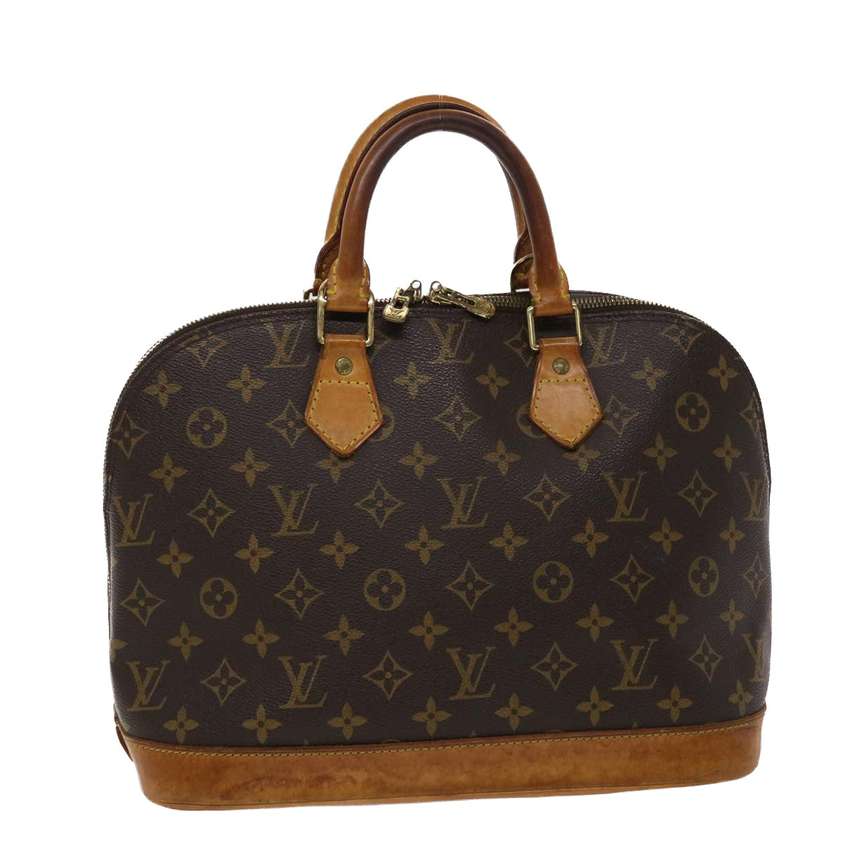 LOUIS VUITTON Monogram Alma Hand Bag M51130 LV ki3106