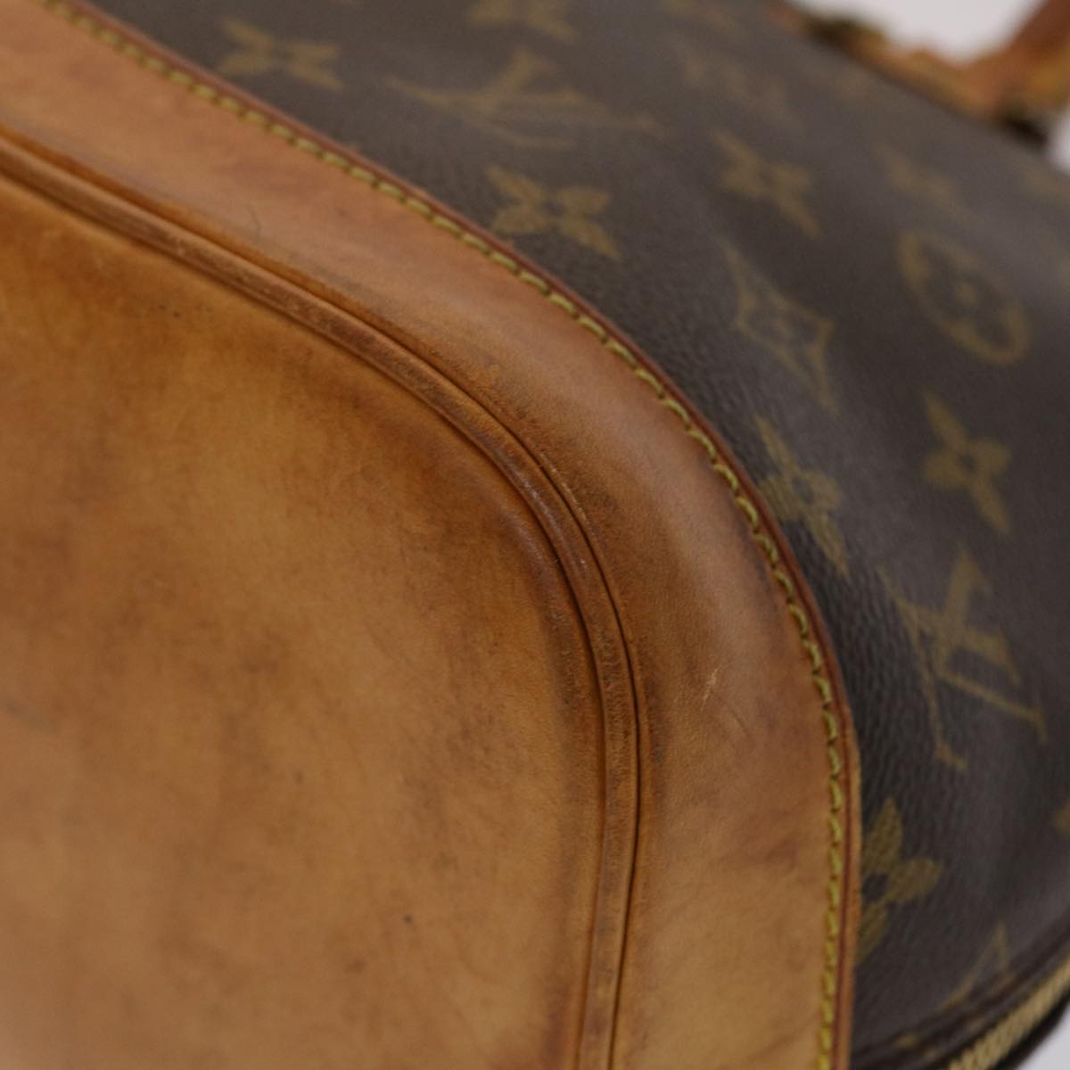 LOUIS VUITTON Monogram Alma Hand Bag M51130 LV ki3106