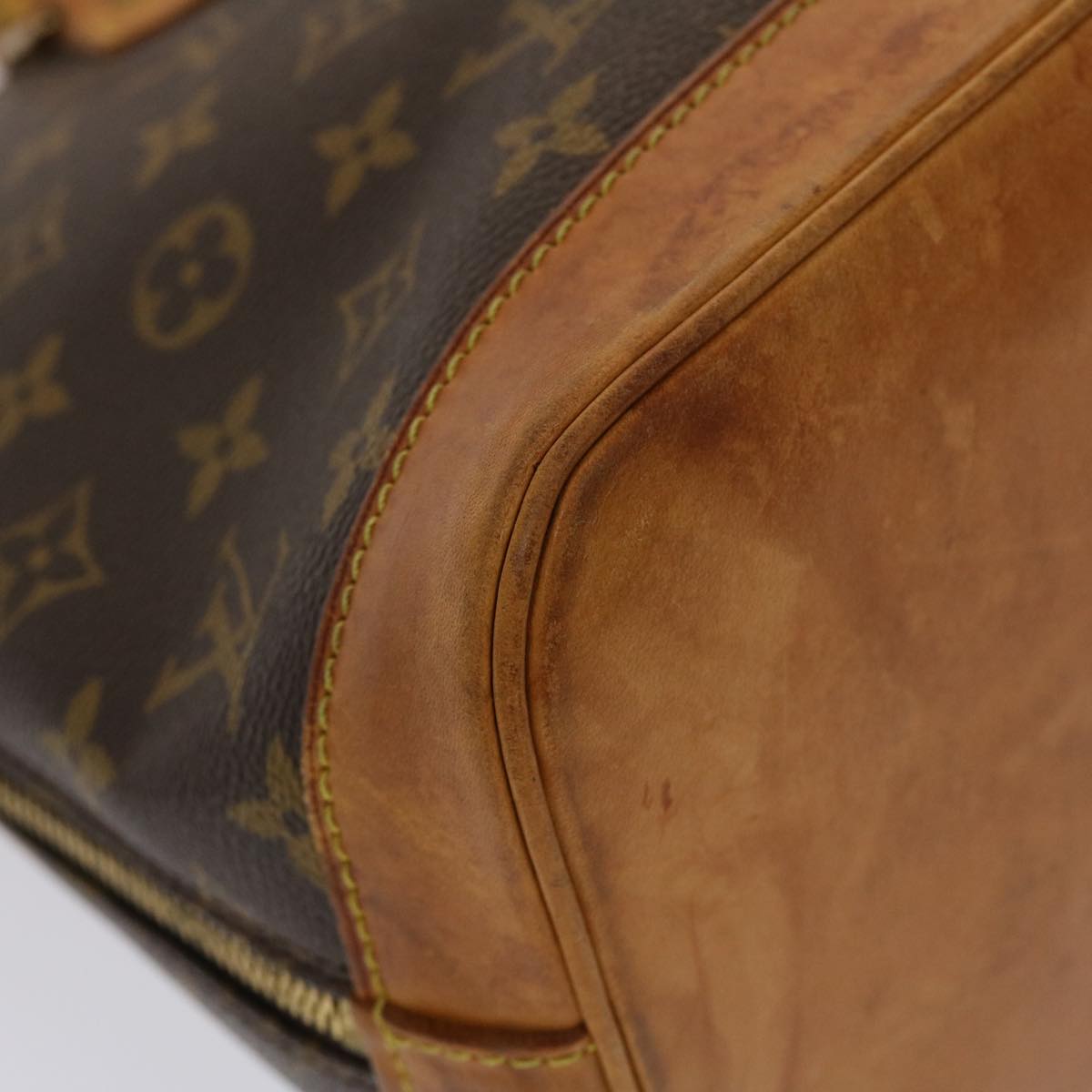 LOUIS VUITTON Monogram Alma Hand Bag M51130 LV ki3106