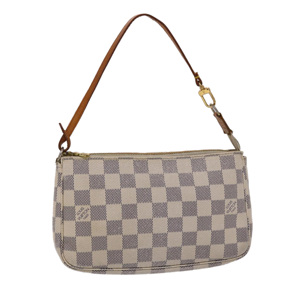 LOUIS VUITTON Damier Azur Pochette Accessoires Pouch N51986 LV ki3123