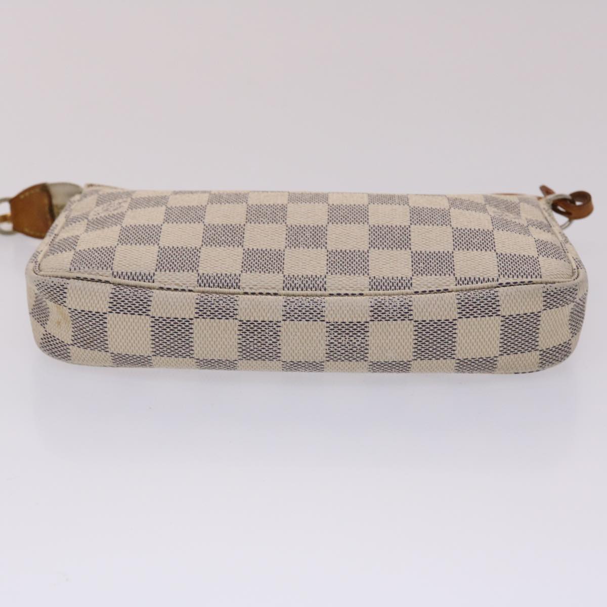 LOUIS VUITTON Damier Azur Pochette Accessoires Pouch N51986 LV ki3123