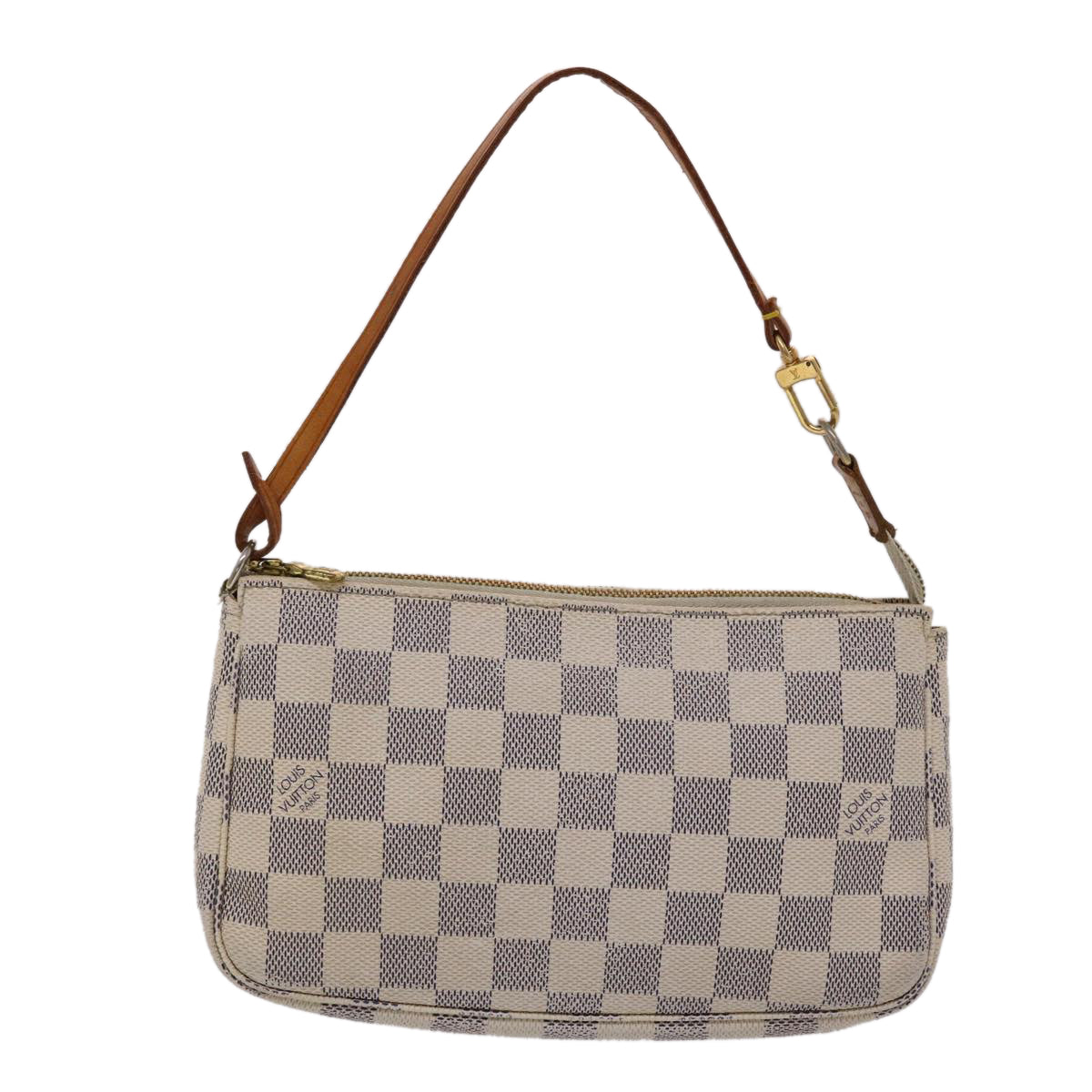 LOUIS VUITTON Damier Azur Pochette Accessoires Pouch N51986 LV ki3123