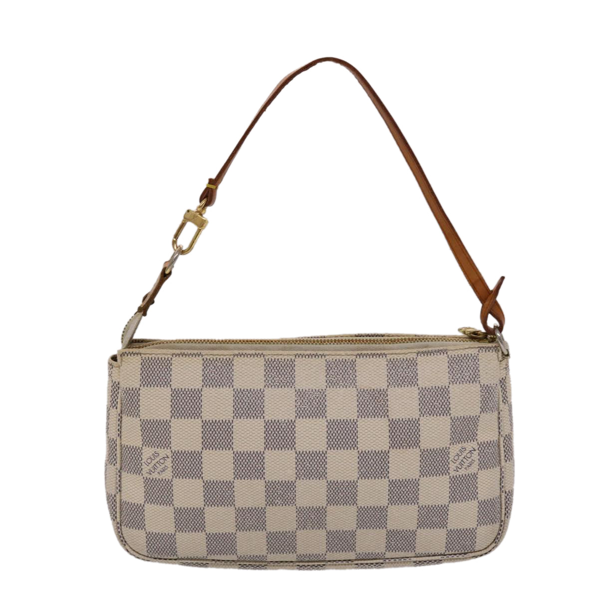 LOUIS VUITTON Damier Azur Pochette Accessoires Pouch N51986 LV ki3123