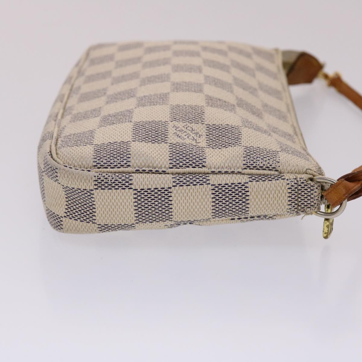 LOUIS VUITTON Damier Azur Pochette Accessoires Pouch N51986 LV ki3123