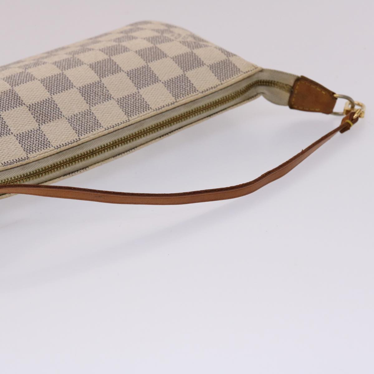 LOUIS VUITTON Damier Azur Pochette Accessoires Pouch N51986 LV ki3123