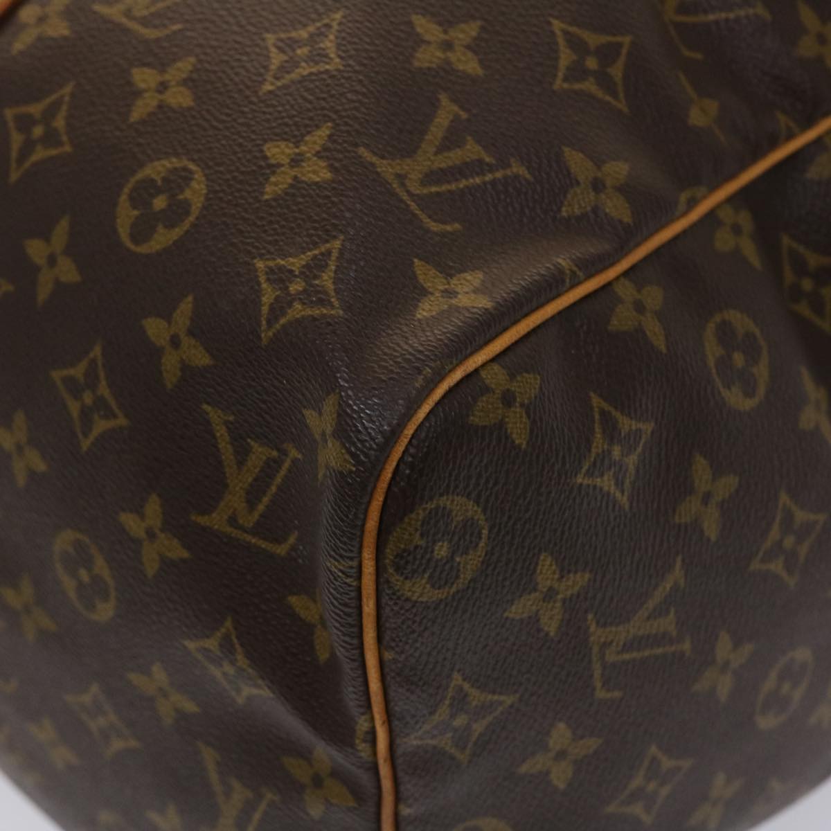 LOUIS VUITTON Monogram Sac Souple 45 Boston Bag M41624 LV ki3129