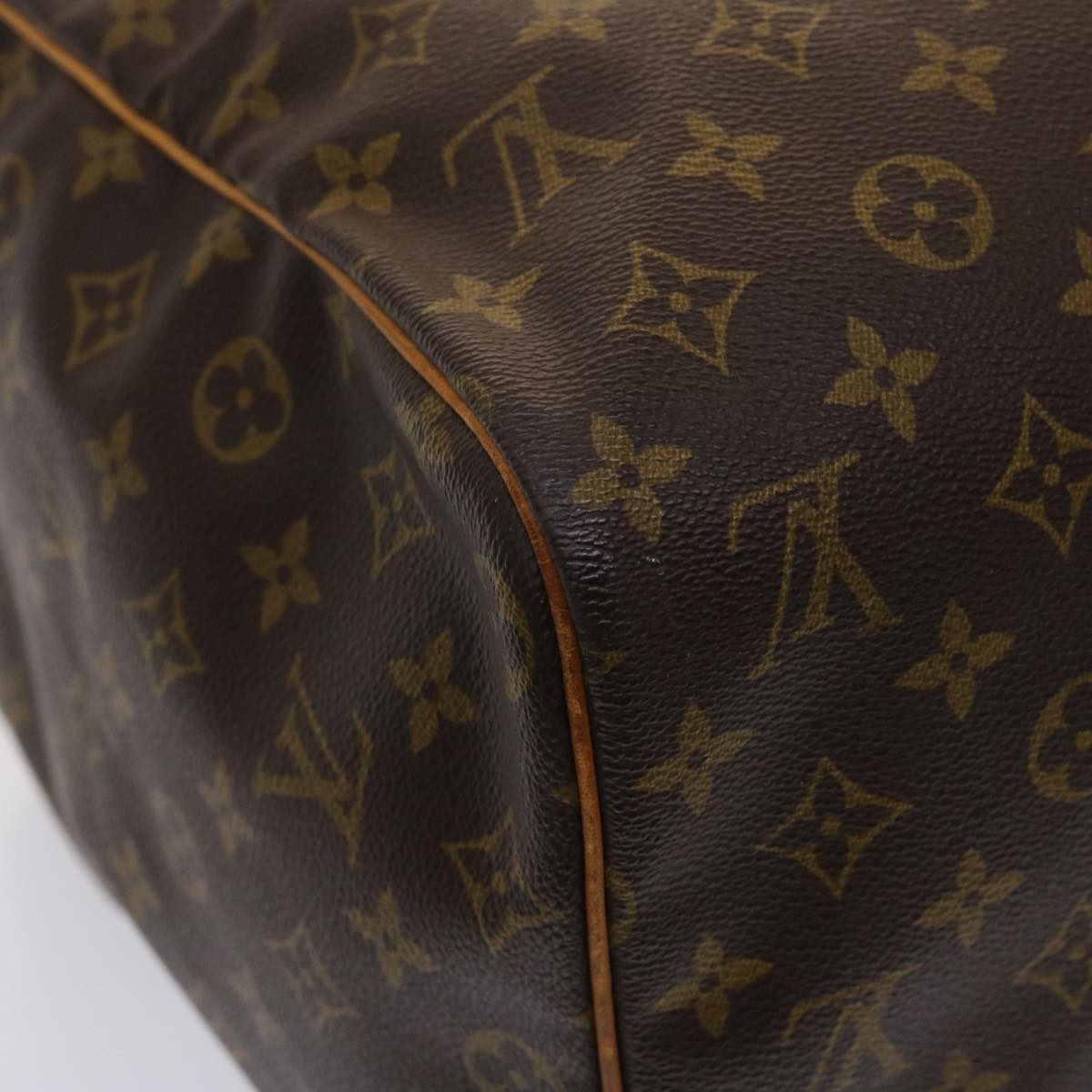 LOUIS VUITTON Monogram Sac Souple 45 Boston Bag M41624 LV ki3129