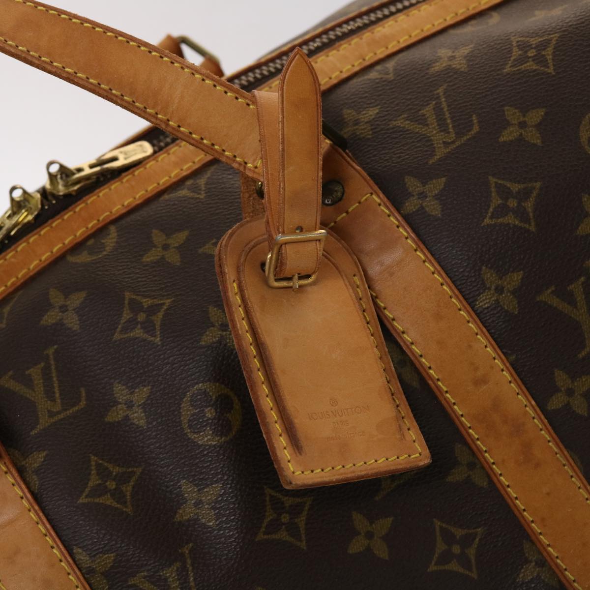 LOUIS VUITTON Monogram Sac Souple 45 Boston Bag M41624 LV ki3129
