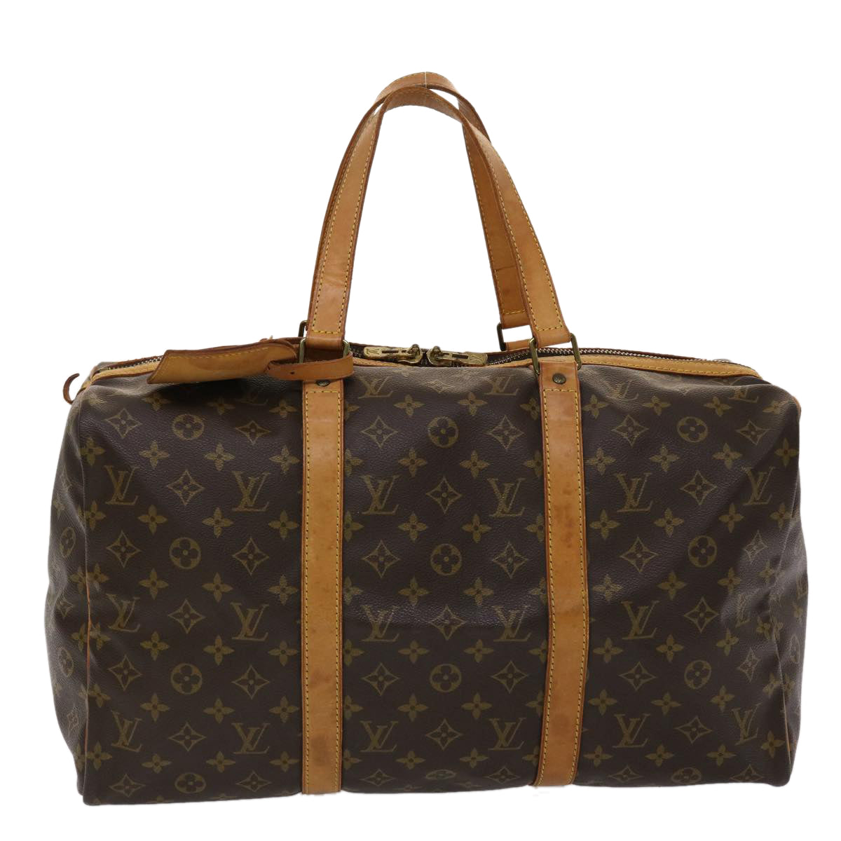 LOUIS VUITTON Monogram Sac Souple 45 Boston Bag M41624 LV ki3129
