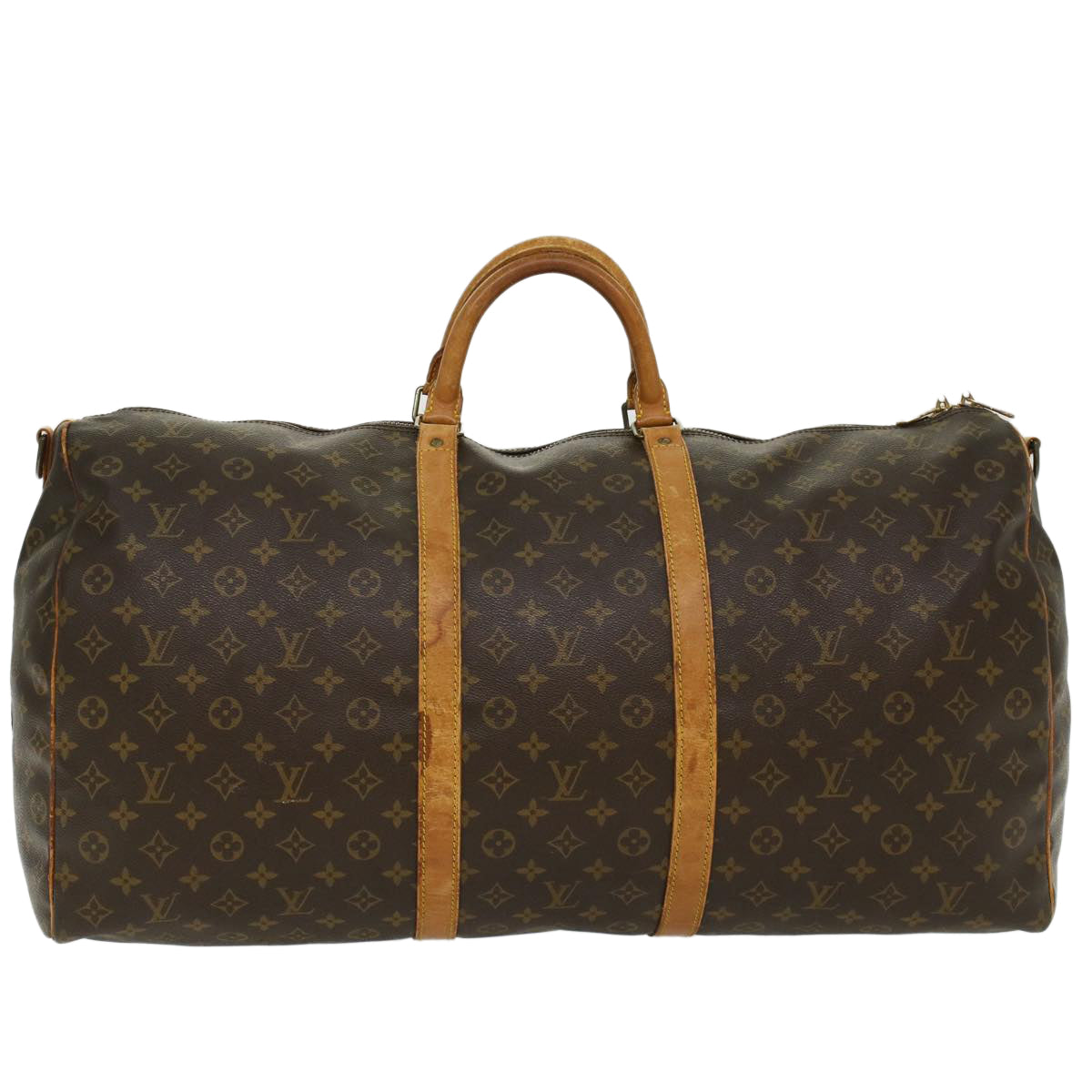 LOUIS VUITTON Monogram Keepall Bandouliere 60 Boston Bag M41412 LV ki3130