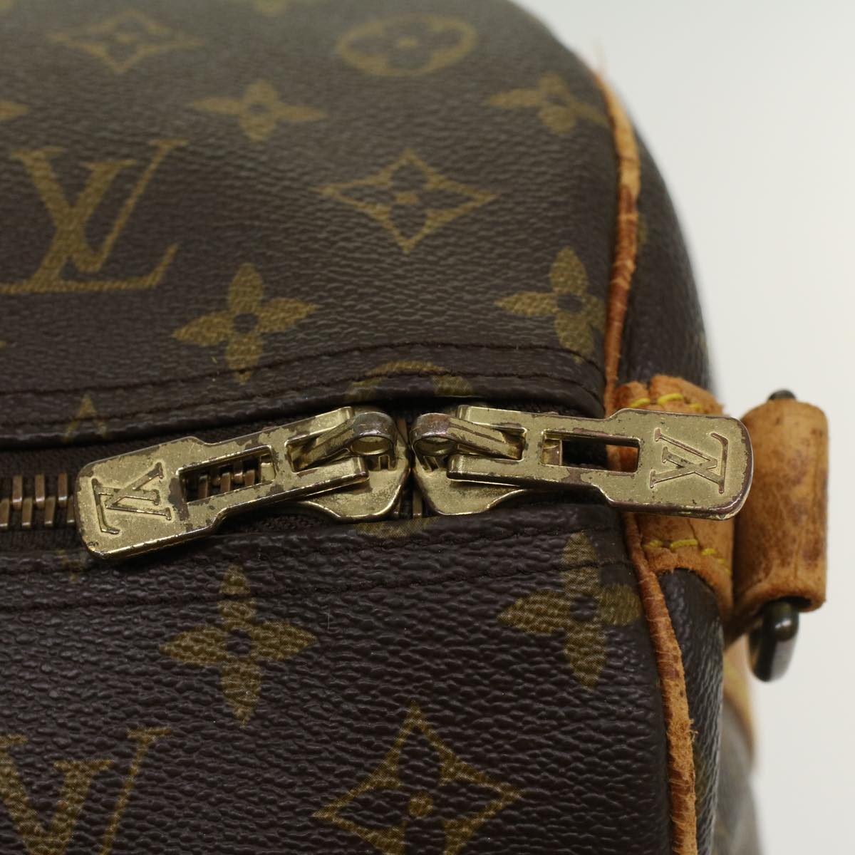 LOUIS VUITTON Monogram Keepall Bandouliere 60 Boston Bag M41412 LV ki3130