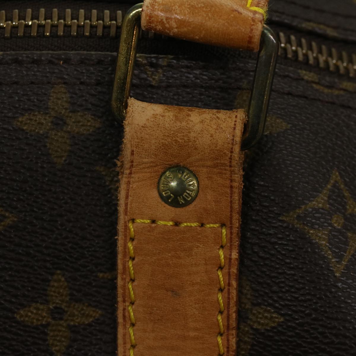LOUIS VUITTON Monogram Keepall Bandouliere 60 Boston Bag M41412 LV ki3130
