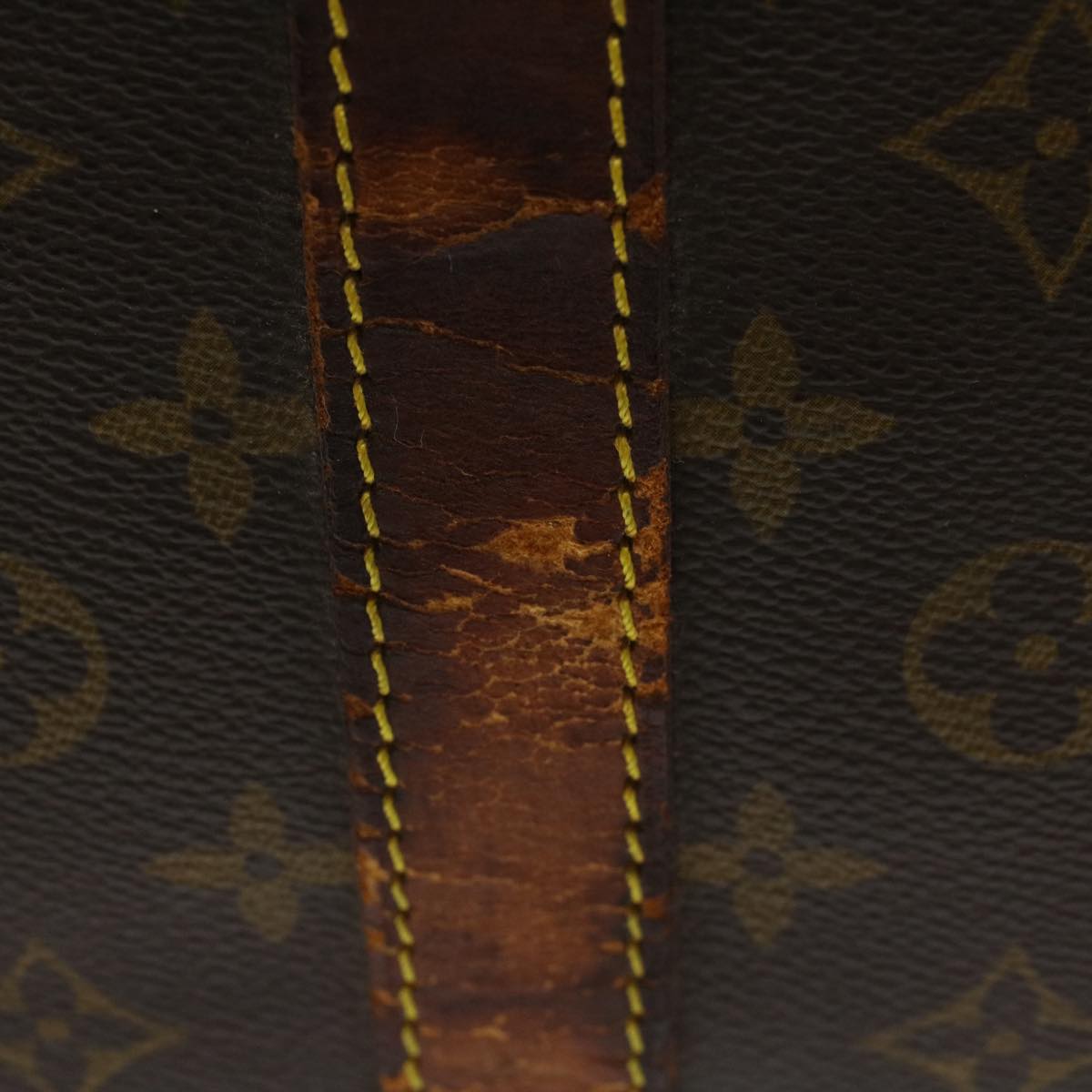 LOUIS VUITTON Monogram Keepall Bandouliere 60 Boston Bag M41412 LV ki3130